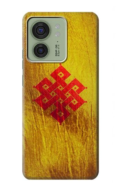 S2318 Eternal Knot Buddhist Spiritual Meditation Case For Motorola Edge (2023), Edge 40