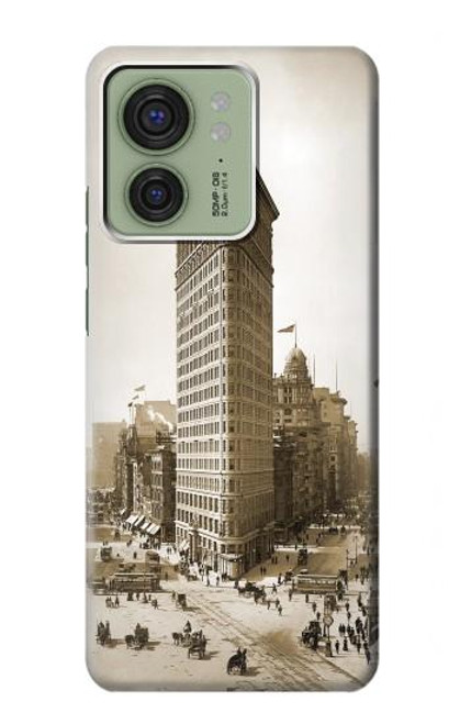 S3046 Old New York Flatiron Building Case For Motorola Edge (2023), Edge 40