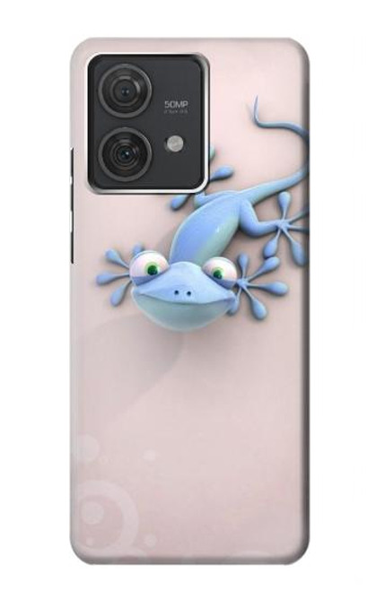 S1631 Funny Gecko Lizard Case For Motorola Edge 40 Neo