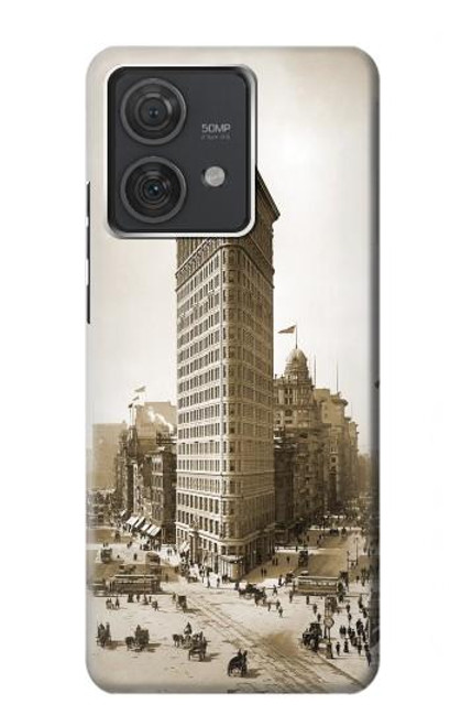 S3046 Old New York Flatiron Building Case For Motorola Edge 40 Neo
