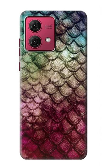 S3539 Mermaid Fish Scale Case For Motorola Moto G84
