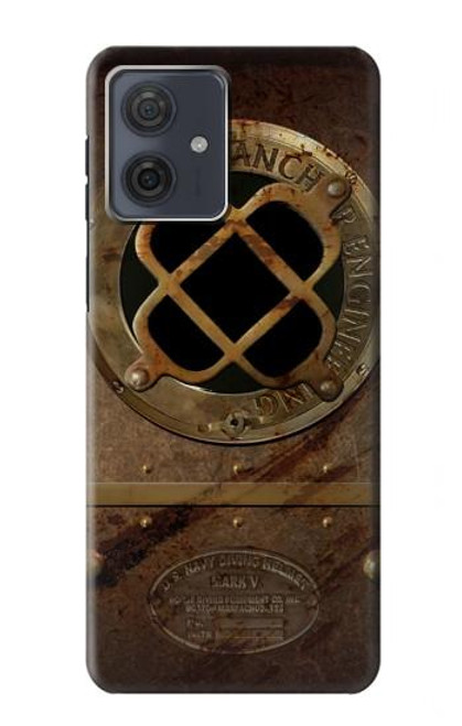S3948 Shark Teeth Tear Mark Deep Sea Case For Motorola Moto G54
