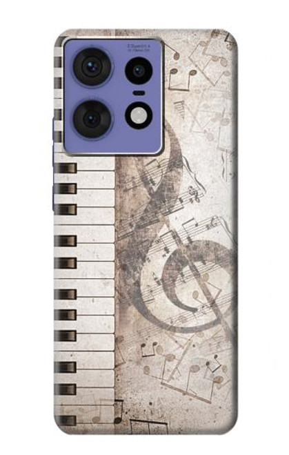 S3390 Music Note Case For Motorola Edge 50 Fusion