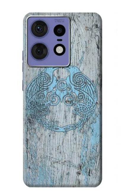 S3829 Huginn And Muninn Twin Ravens Norse Case For Motorola Edge 50 Fusion