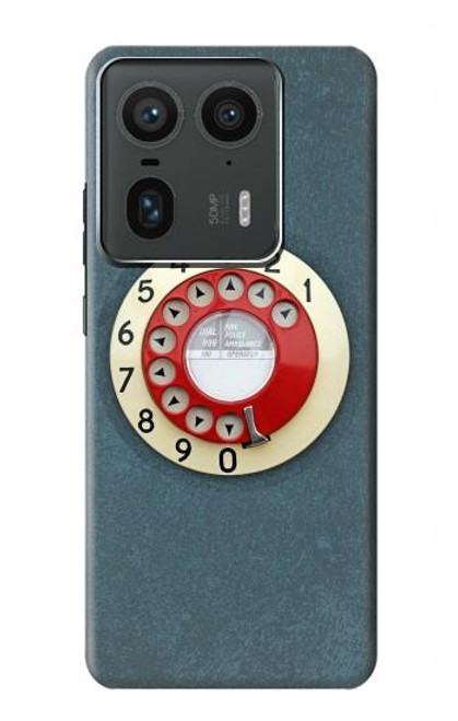 S1968 Rotary Dial Telephone Case For Motorola Edge 50 Ultra