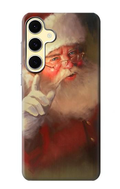 S1144 Xmas Santa Claus Case For Samsung Galaxy S24 FE