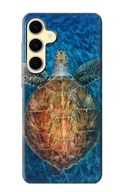 S1249 Blue Sea Turtle Case For Samsung Galaxy S24 FE