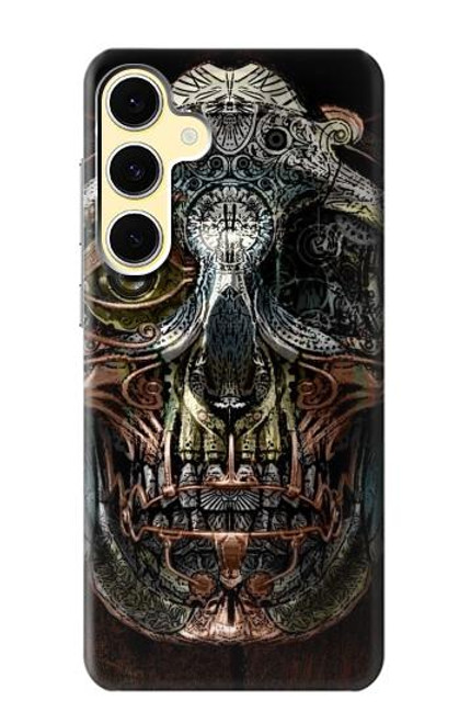 S1685 Steampunk Skull Head Case For Samsung Galaxy S24 FE