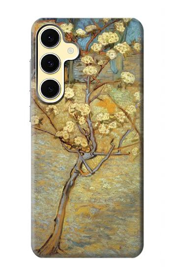 S1978 Van Gogh Letter Pear Tree Blossom Case For Samsung Galaxy S24 FE