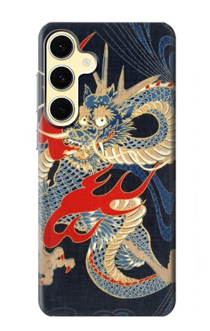 S2073 Japan Dragon Art Case For Samsung Galaxy S24 FE S2073 Japan Dragon Art Case For Samsung Galaxy S24 FE