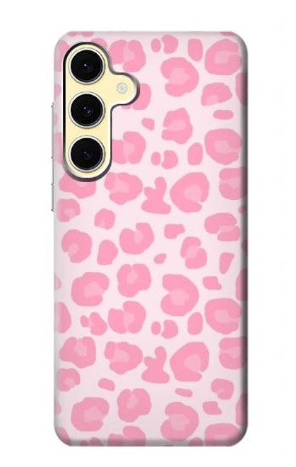 S2213 Pink Leopard Pattern Case For Samsung Galaxy S24 FE