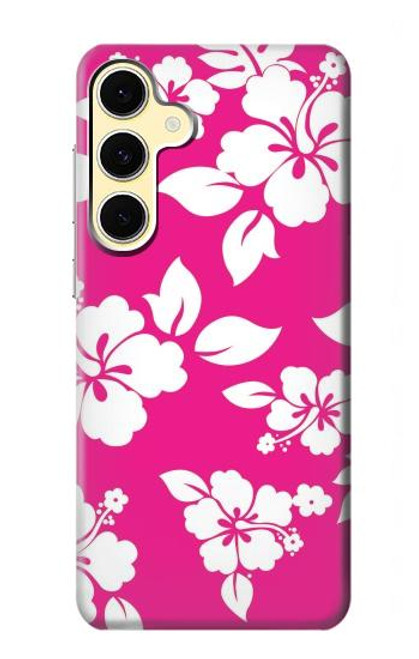 S2246 Hawaiian Hibiscus Pink Pattern Case For Samsung Galaxy S24 FE