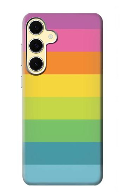 S2363 Rainbow Pattern Case For Samsung Galaxy S24 FE