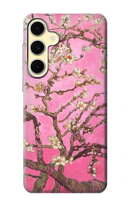S2449 Pink Blossoming Almond Tree Van Gogh Case For Samsung Galaxy S24 FE