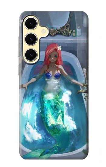 S3912 Cute Little Mermaid Aqua Spa Case For Samsung Galaxy S24 FE