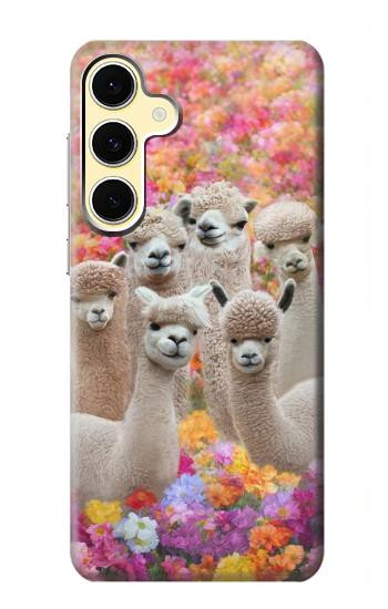 S3916 Alpaca Family Baby Alpaca Case For Samsung Galaxy S24 FE