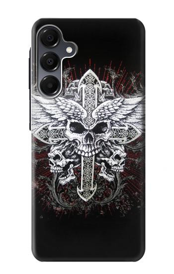 S1434 Skull Wing Tattoo Biker Case For Samsung Galaxy A16 5G