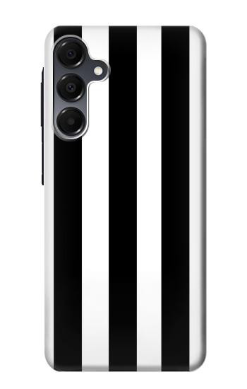 S2297 Black and White Vertical Stripes Case For Samsung Galaxy A16 5G