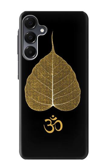 S2331 Gold Leaf Buddhist Om Symbol Case For Samsung Galaxy A16 5G