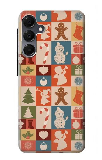 S2854 Cute Xmas Pattern Case For Samsung Galaxy A16 5G