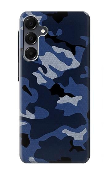 S2959 Navy Blue Camo Camouflage Case For Samsung Galaxy A16 5G