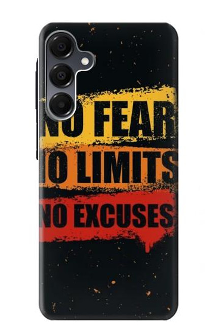 S3492 No Fear Limits Excuses Case For Samsung Galaxy A16 5G