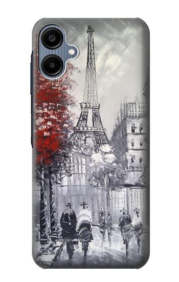 S1295 Eiffel Painting of Paris Case For Samsung Galaxy A06