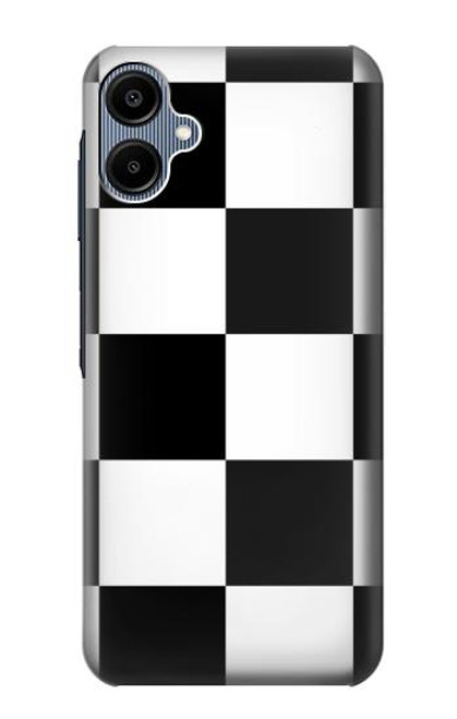 S2492 Black and White Check Case For Samsung Galaxy A06