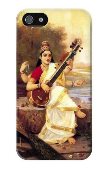 S1420 Saraswati Hindu Goddess Case For iPhone 5 5S SE