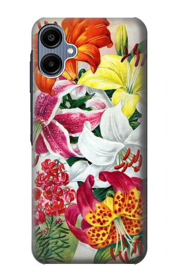S3205 Retro Art Flowers Case For Samsung Galaxy A06