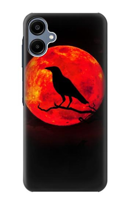 S3328 Crow Red Moon Case For Samsung Galaxy A06