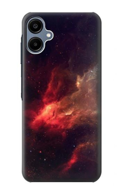 S3897 Red Nebula Space Case For Samsung Galaxy A06