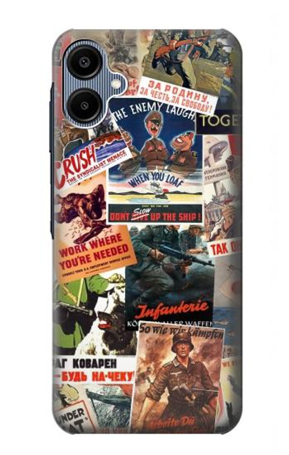 S3905 Vintage Army Poster Case For Samsung Galaxy A06