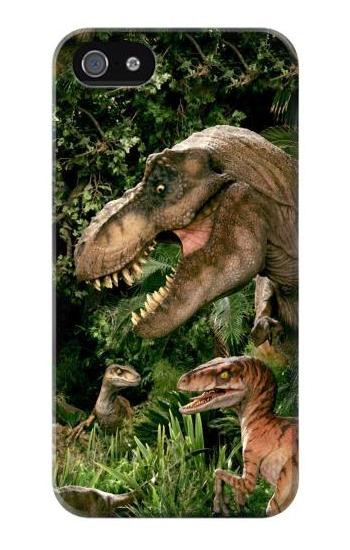 S1452 Trex Raptor Dinosaur Case For iPhone 5 5S SE