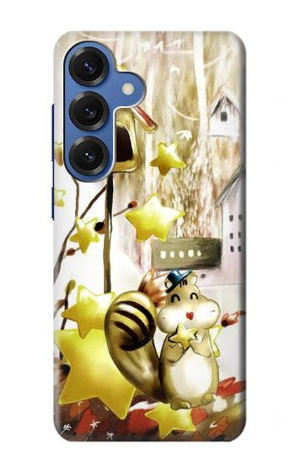 S0109 Cute Squirrel Cartoon Case For Samsung Galaxy S25