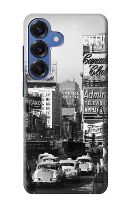 S0182 Old New York Vintage Case For Samsung Galaxy S25