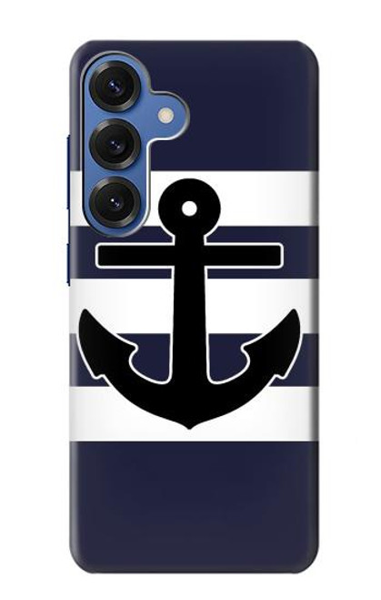 S2758 Anchor Navy Case For Samsung Galaxy S25