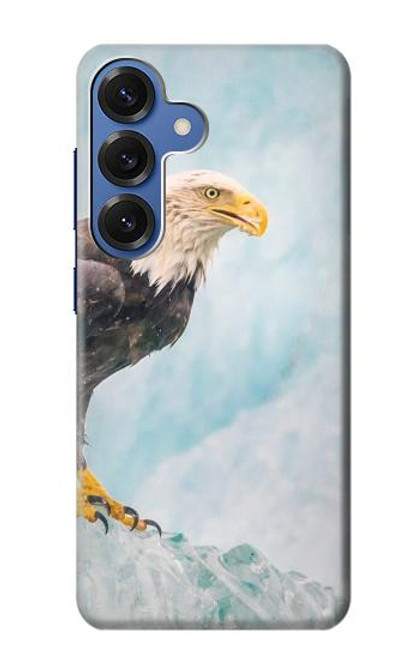 S3843 Bald Eagle On Ice Case For Samsung Galaxy S25