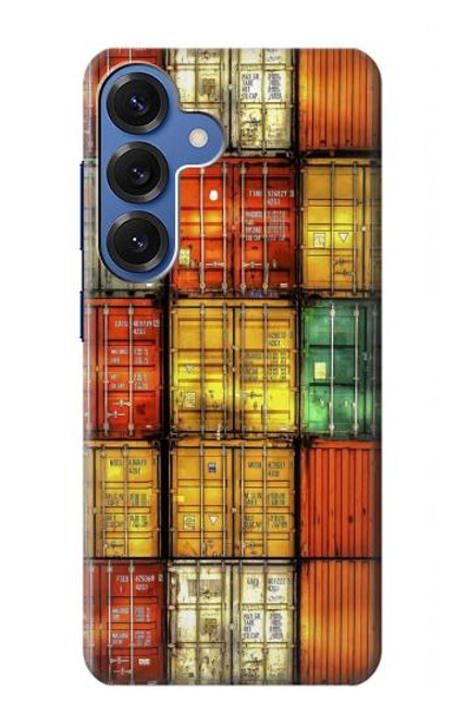 S3861 Colorful Container Block Case For Samsung Galaxy S25