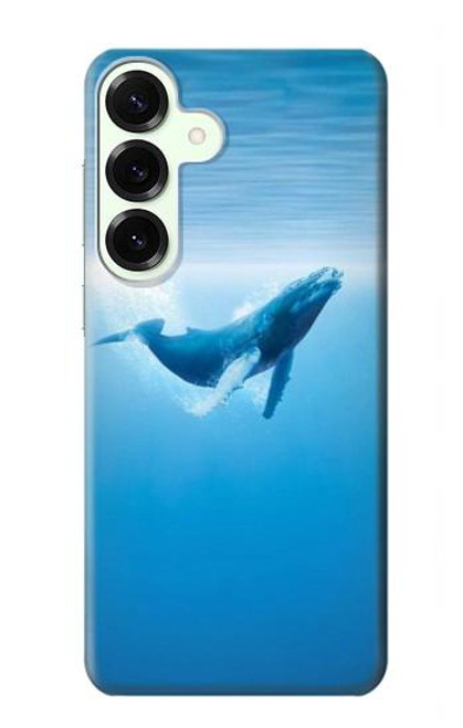 S0843 Blue Whale Case For Samsung Galaxy S25 Plus