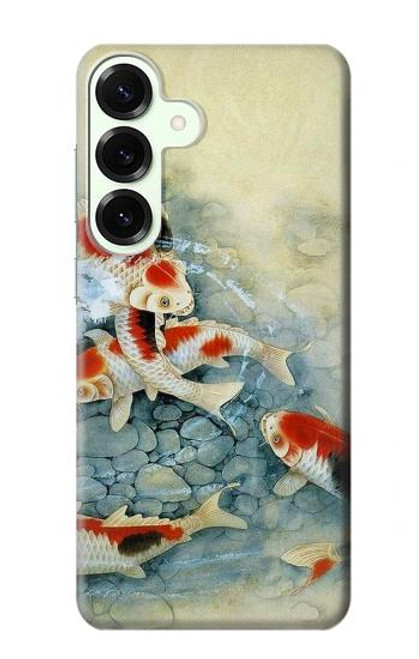 S1654 Koi Carp Fish Art Painting Case For Samsung Galaxy S25 Plus