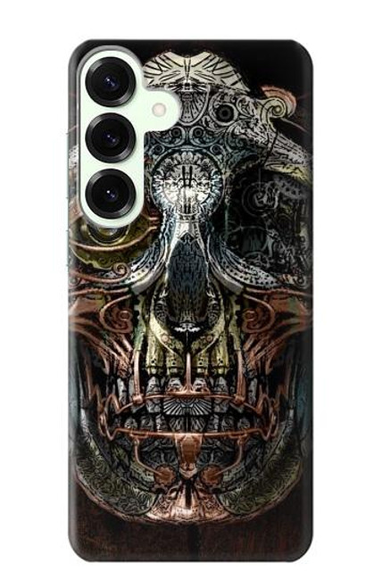 S1685 Steampunk Skull Head Case For Samsung Galaxy S25 Plus S1685 Steampunk Skull Head Case For Samsung Galaxy S25 Plus