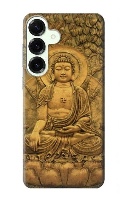 S2452 Buddha Bas Relief Art Graphic Printed Case For Samsung Galaxy S25 Plus