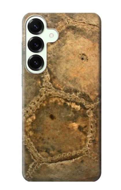 S2531 Old Soccer Ball Case For Samsung Galaxy S25 Plus