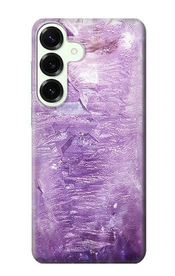 S2690 Amethyst Crystals Graphic Printed Case For Samsung Galaxy S25 Plus