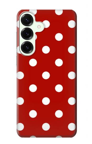 S2951 Red Polka Dots Case For Samsung Galaxy S25 Plus