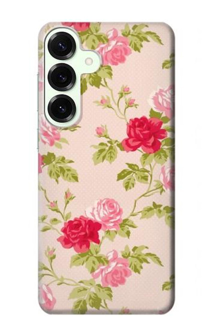 S3037 Pretty Rose Cottage Flora Case For Samsung Galaxy S25 Plus
