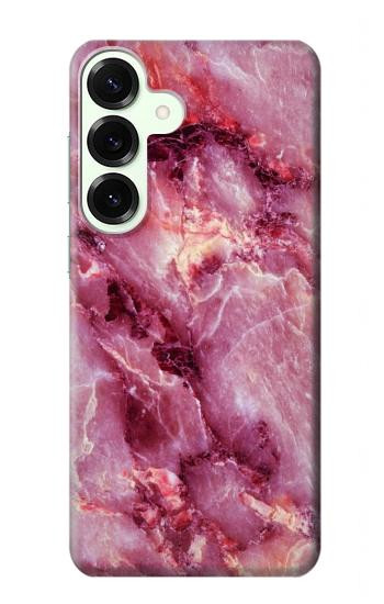 S3052 Pink Marble Graphic Printed Case For Samsung Galaxy S25 Plus
