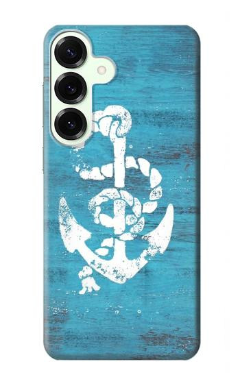 S3053 Marine Anchor Blue Case For Samsung Galaxy S25 Plus