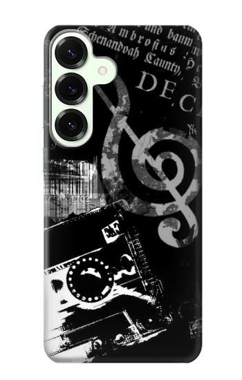 S3197 Music Cassette Note Case For Samsung Galaxy S25 Plus